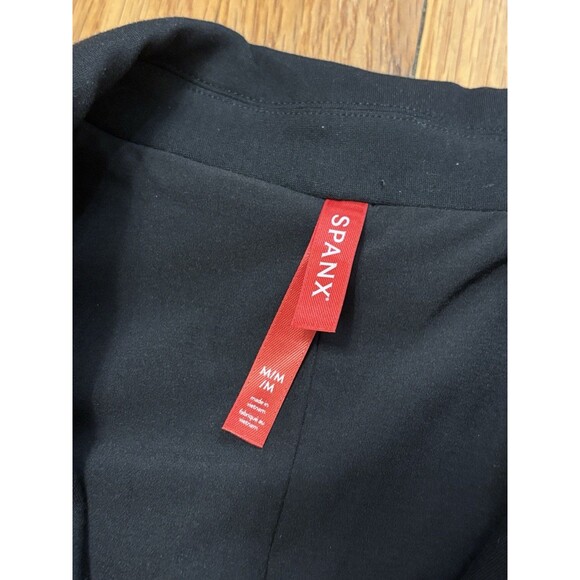 Spanx The Perfect Vest Dress Ponte Black Sleeveless Office Size M Mini - Picture 4 of 6